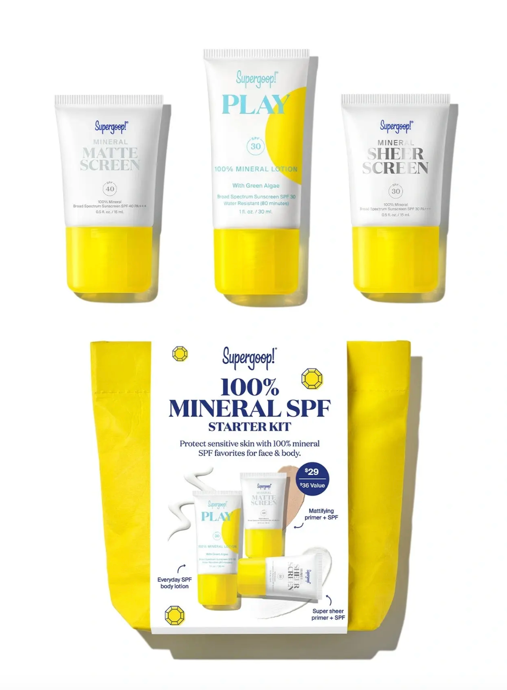 100% Mineral SPF Starter Kit