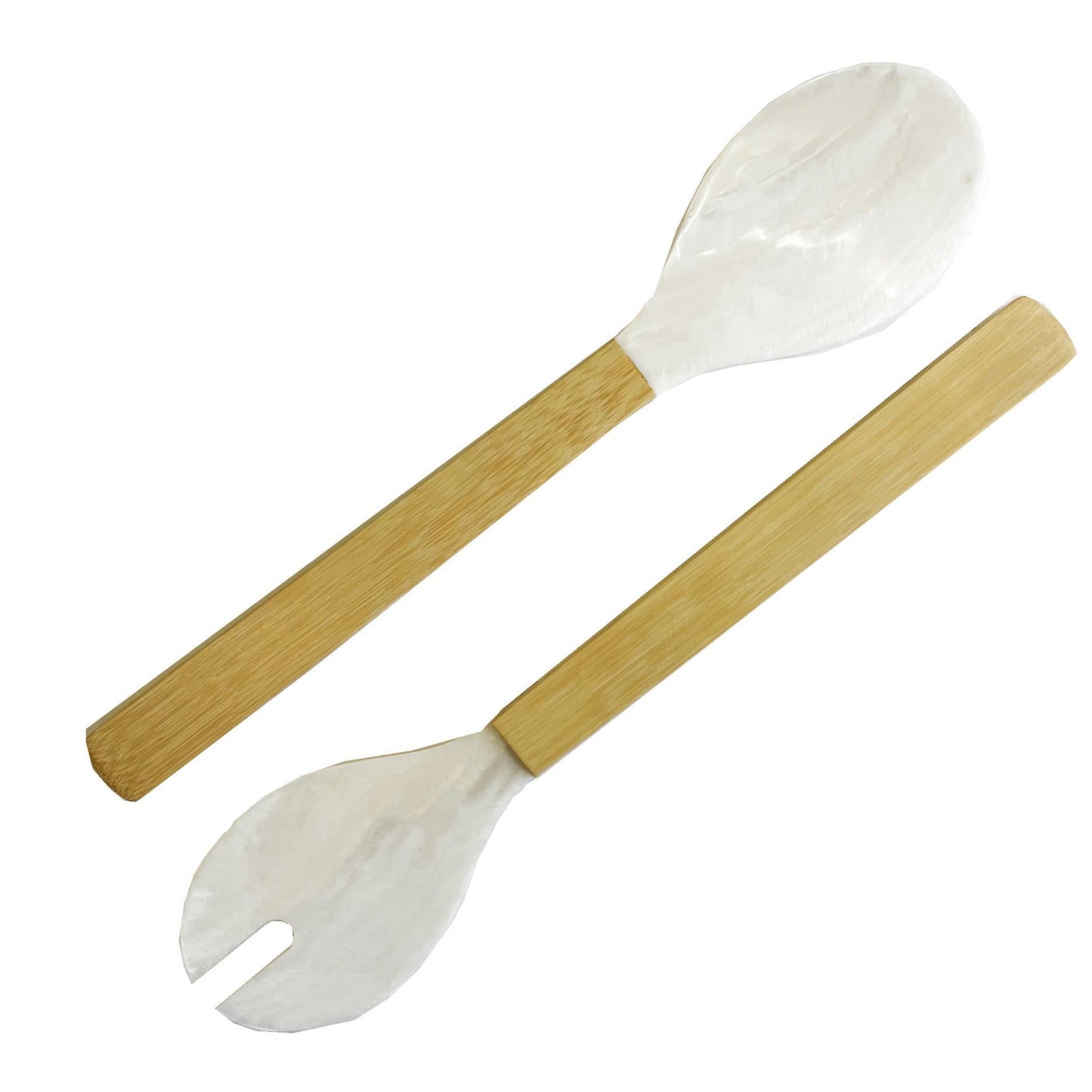 Seashell and Bamboo Serving Set