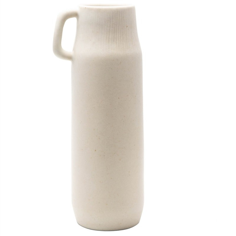 11.75" Tall Cream Pitcher with Handle