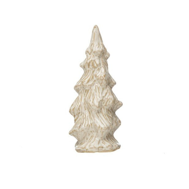 Short White Stoneware Tree (3 Styles)