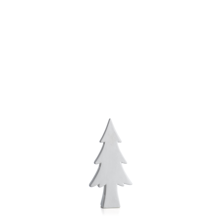 Matte White Classic Decorative Tree (4 Sizes)