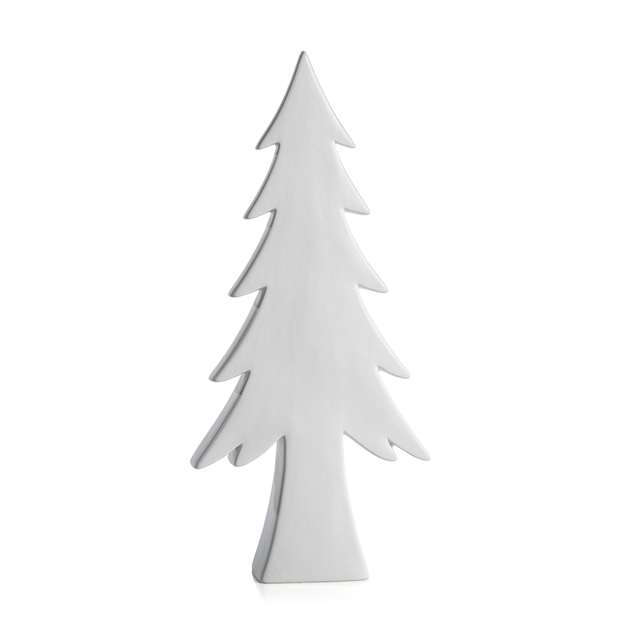 Matte White Classic Decorative Tree (4 Sizes)