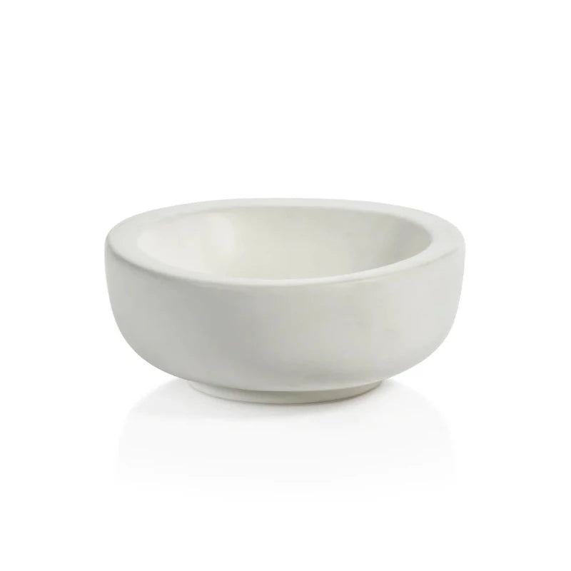 Soft White Ceramic Bowl (2 Sizes)