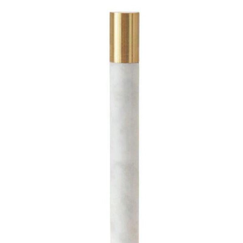 Marble and Brass Paper Towel Holder