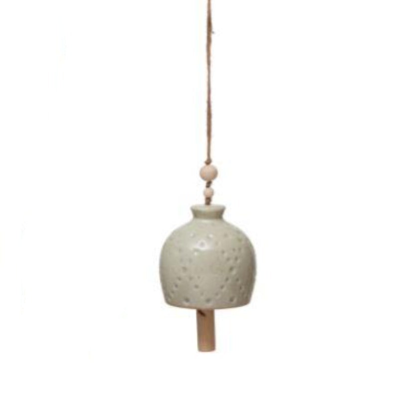 Cream Stoneware Bell (4 Styles)