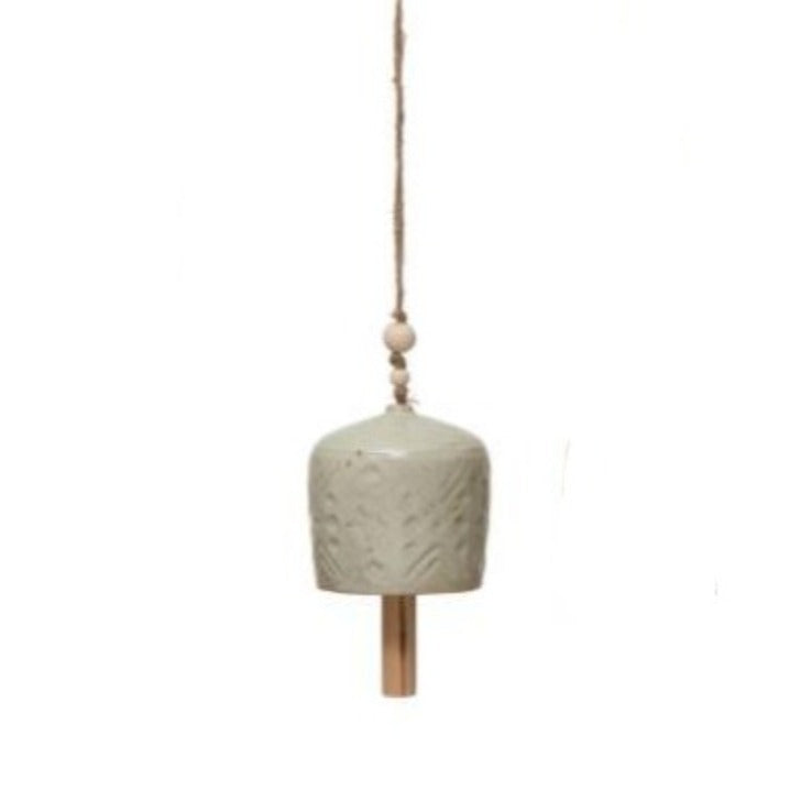 Cream Stoneware Bell (4 Styles)