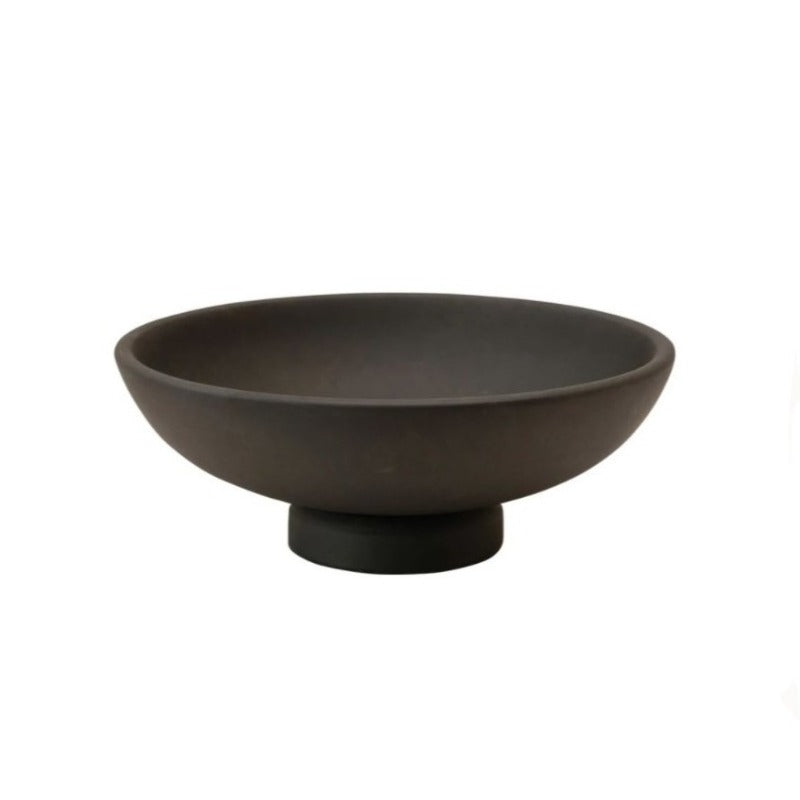 Black Mango Footed Bowl