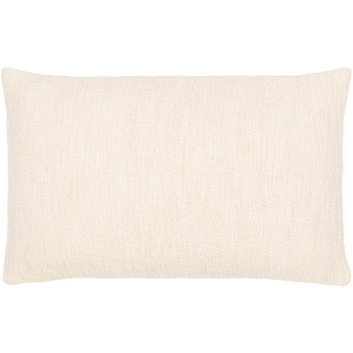 Cream Woven Cotton Pillow (2 Sizes)