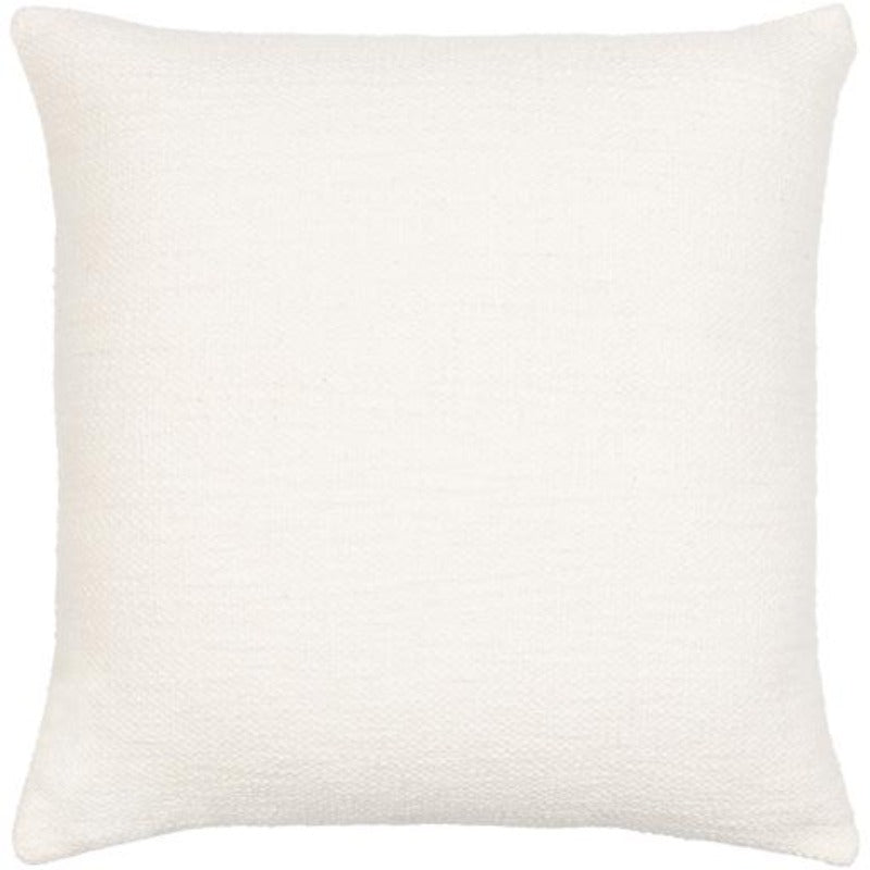 Cream Woven Cotton Pillow (2 Sizes)