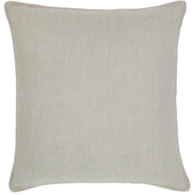 Natural Chambray Linen Pillow 20x20