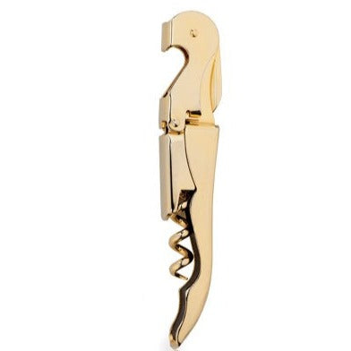 Gold Double Hinged Corkscrew