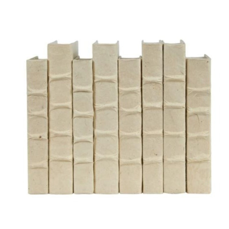 Ribbed Cream Parchment Book (2 Sizes)