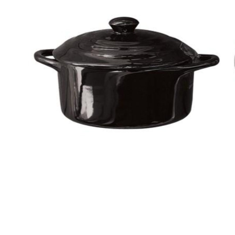 Stoneware Mini Baker with Lid (8 Colors)