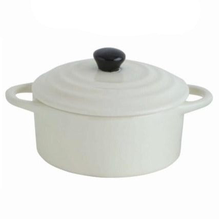Stoneware Mini Baker with Lid (8 Colors)