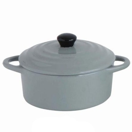 Stoneware Mini Baker with Lid (8 Colors)