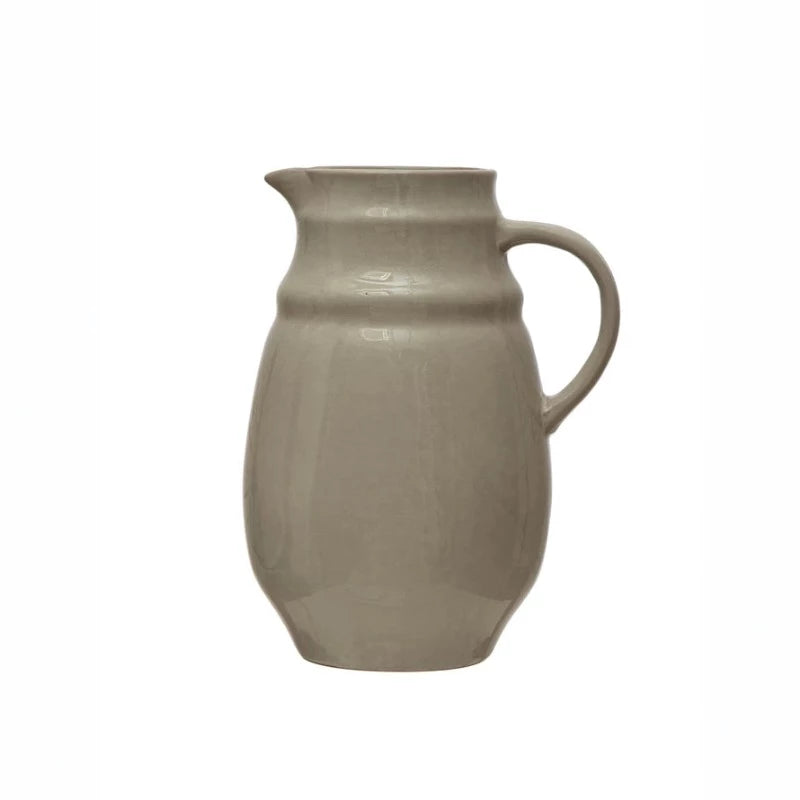 Reactive Glaze Pitcher