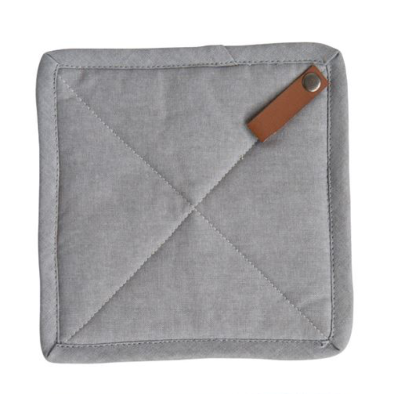 Pot Holder w/ Leather Loop (2 colors)