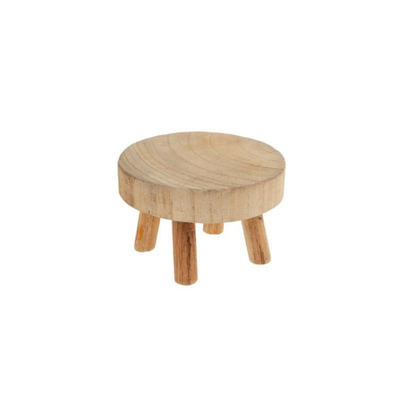 Natural Round Pedestal (2 Sizes)