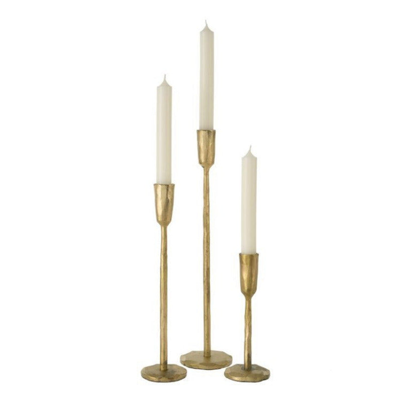 Gold Forged Candlestick (3 Sizes)