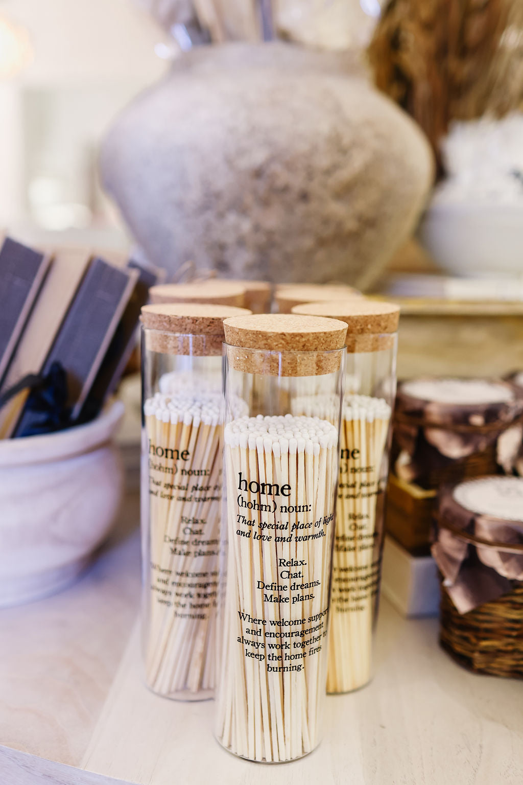 Tall Match Stick Bottle (3 Styles Available)