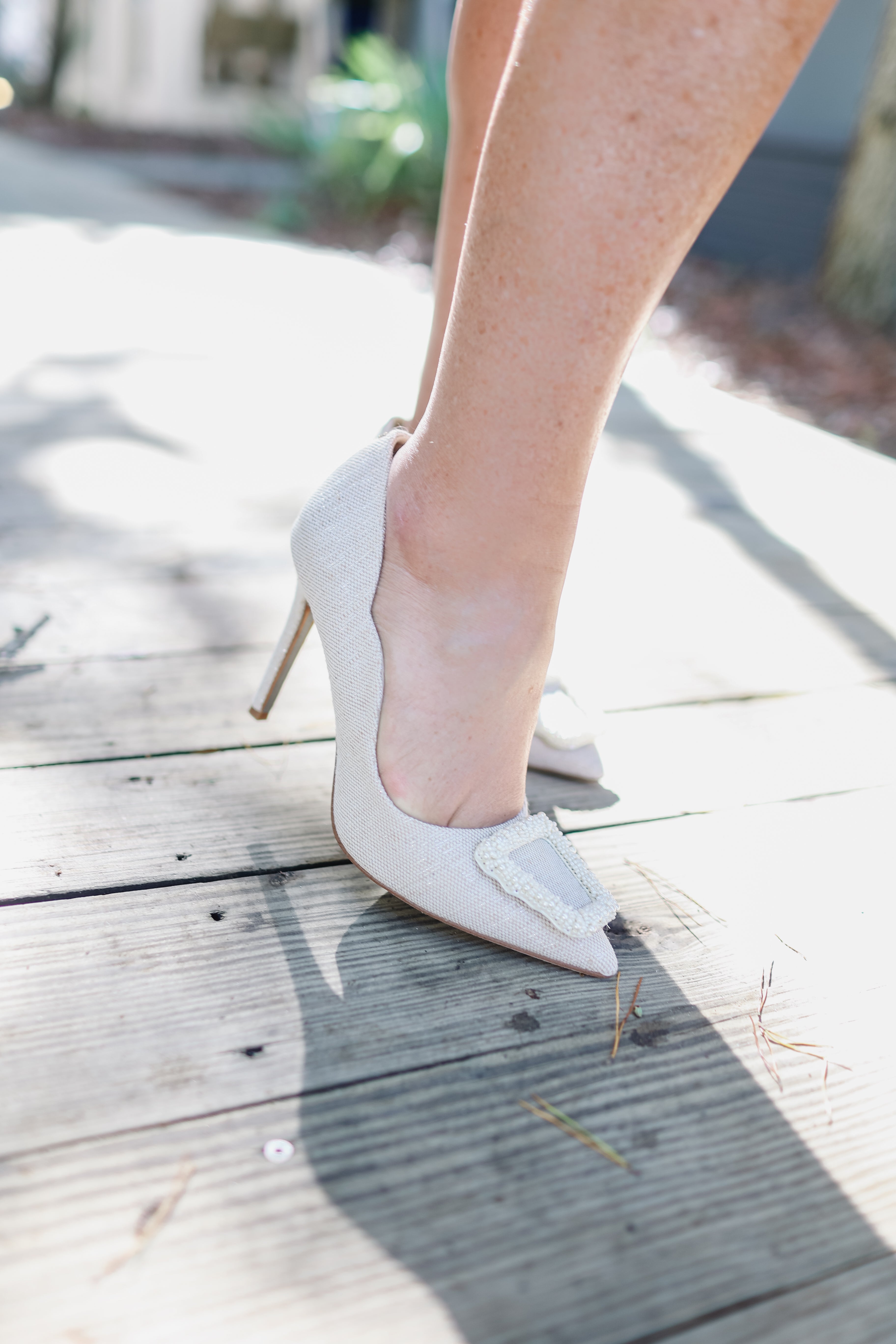Harriett Heel-Ivory-Final Sale