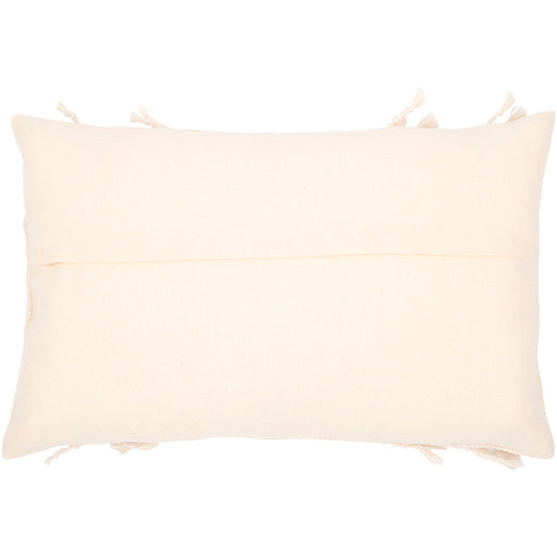Cream Tassel Lumbar Pillow 14x22-Final Sale