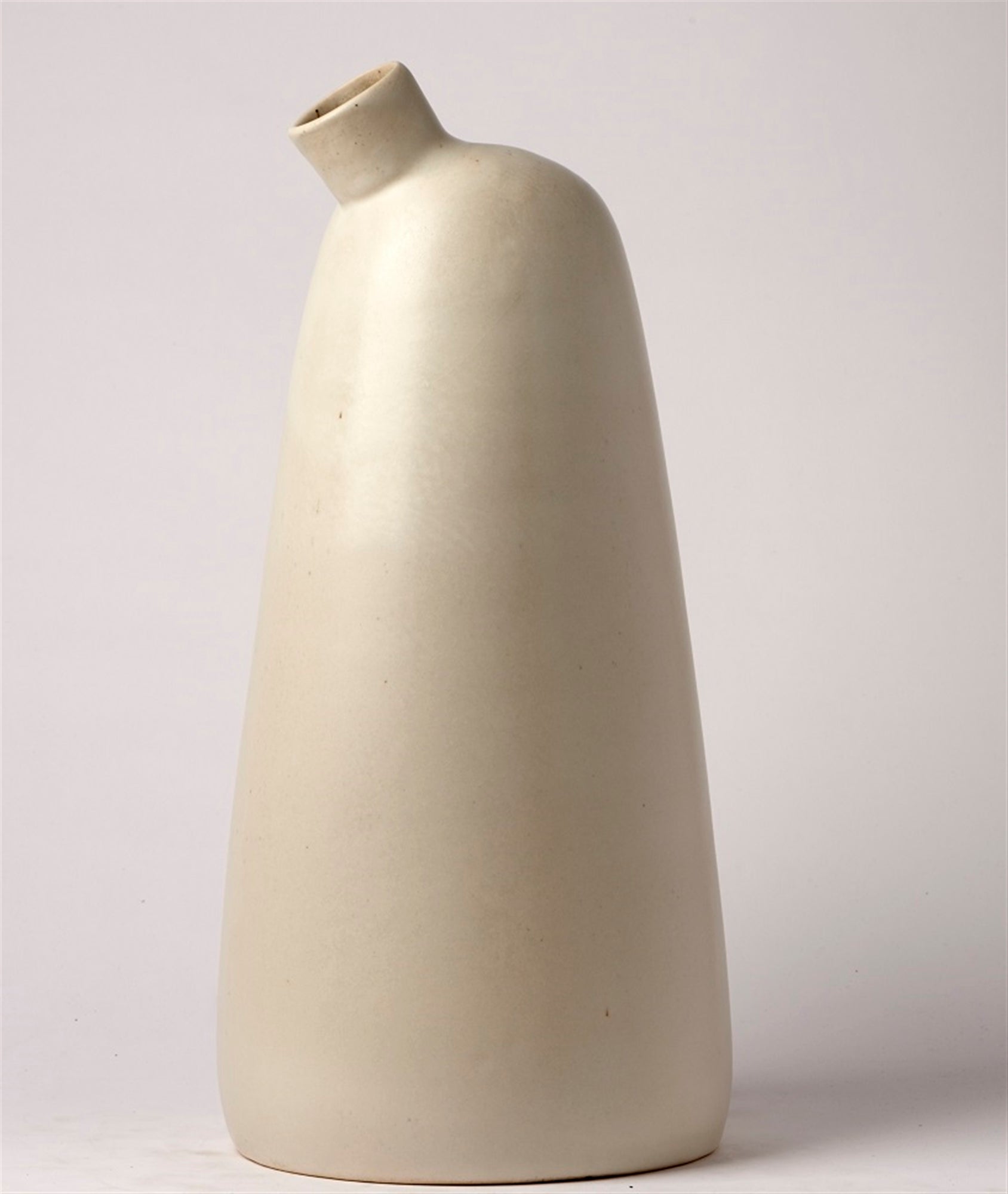 Cream Ceramic Friso Vase (3 Sizes)
