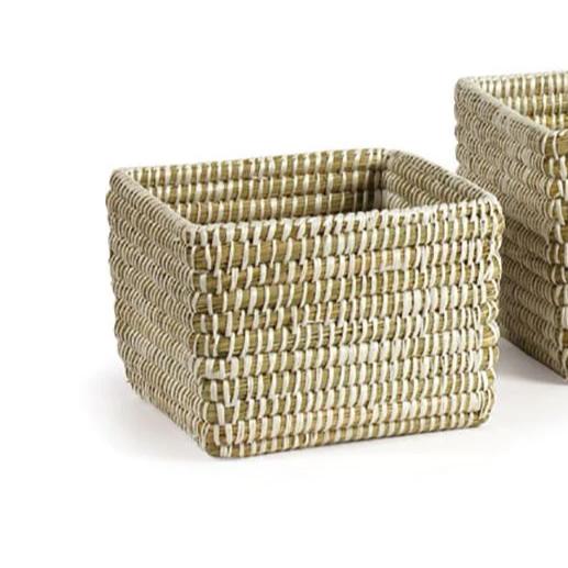 Mini Square Rivergrass Basket