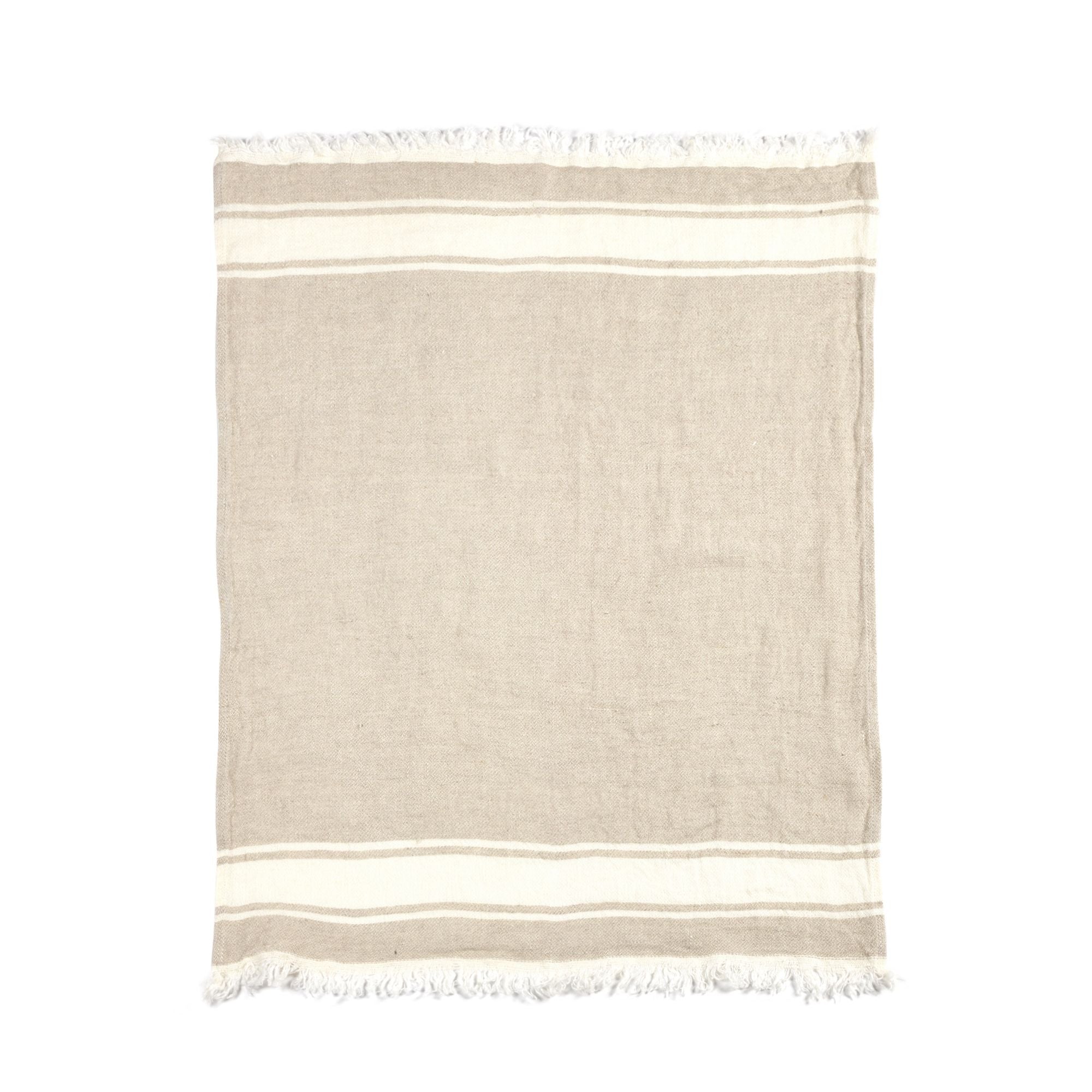 100% Belgian Linen Towel Throw (3 Colors)