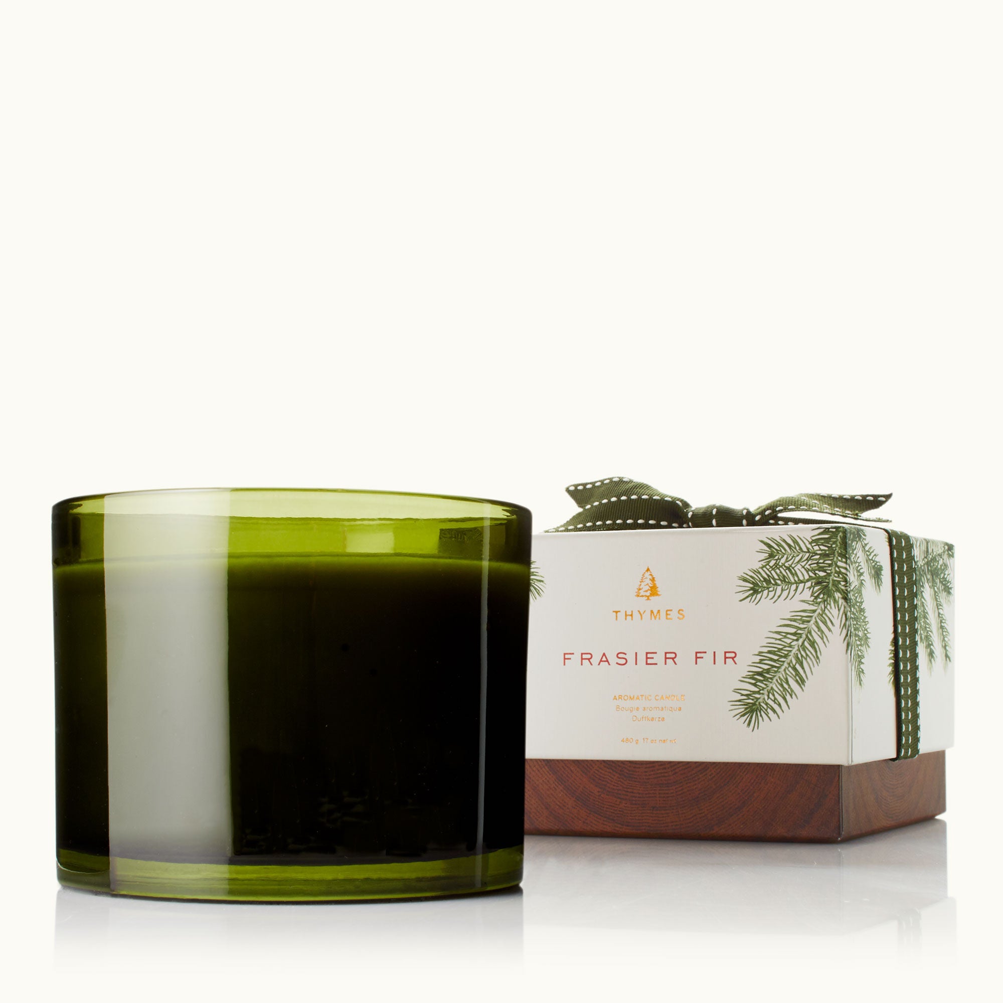 17oz Frasier Fir Green 3-Wick Candle