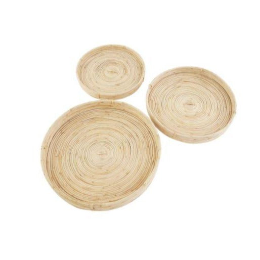 Woven Cane Tray (3 Sizes)
