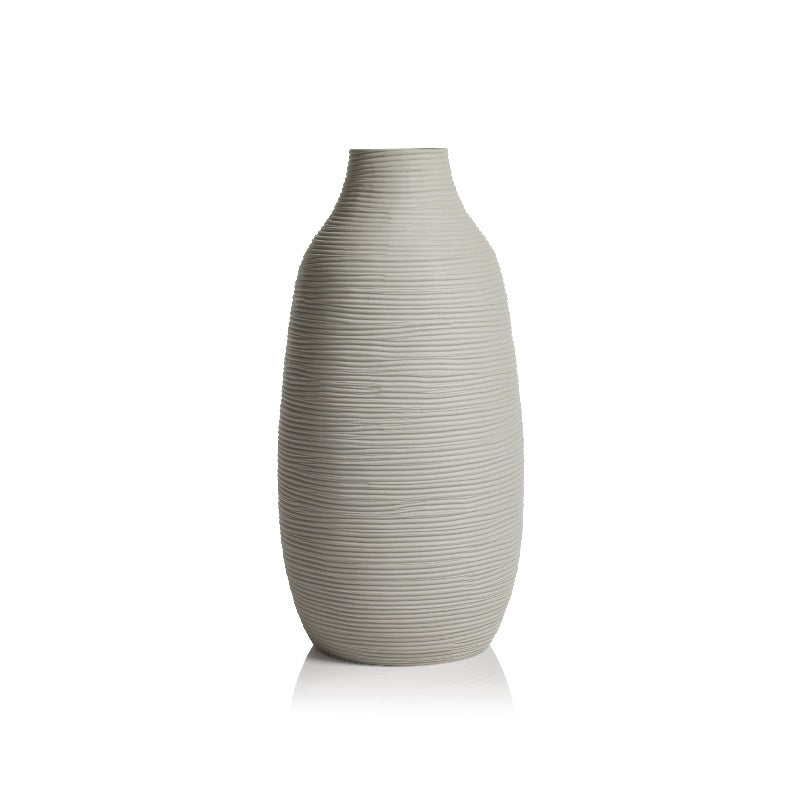 Textured White Porcelain Vase (3 Sizes)