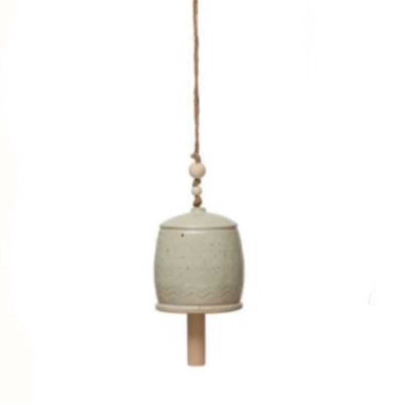Cream Stoneware Bell (4 Styles)