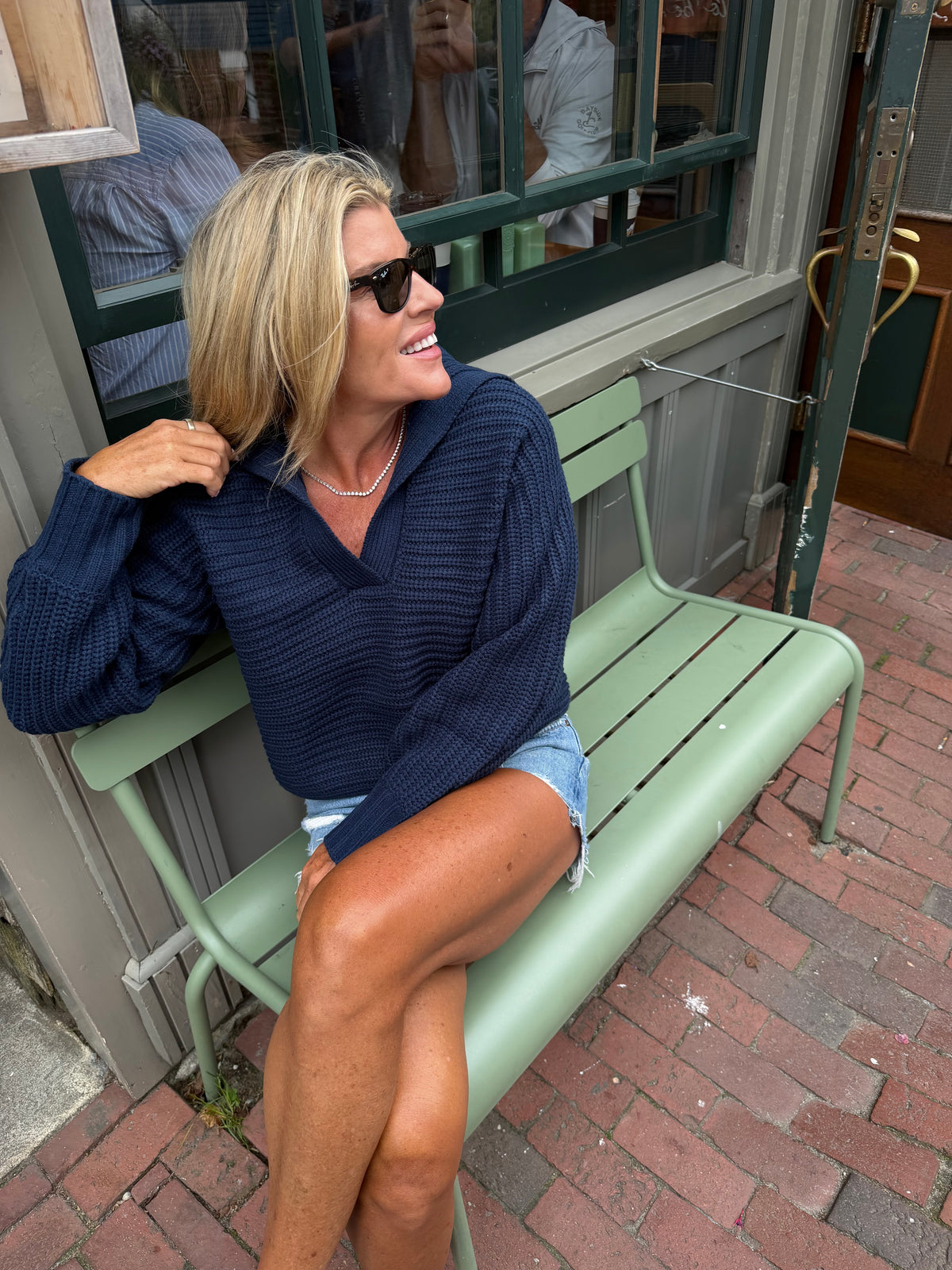 Madaket Sweater-Navy