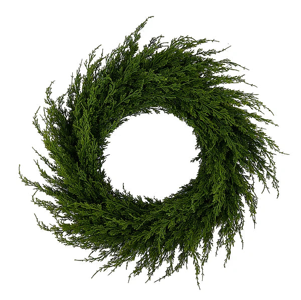 30" Arborvitae Wreath