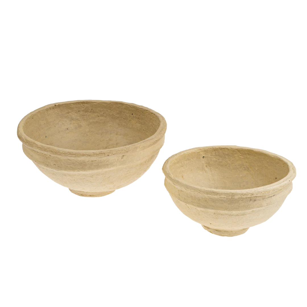 Handmade Paper Mache Bowl (2 Sizes)
