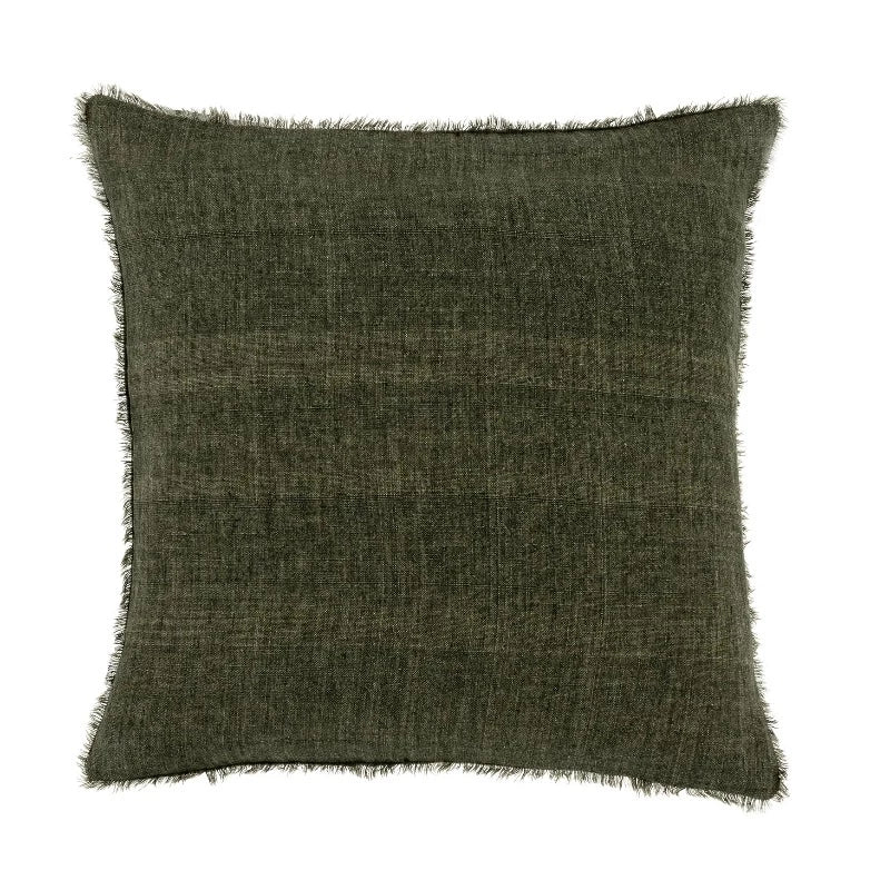 Avocado Linen Pillow - 20x20
