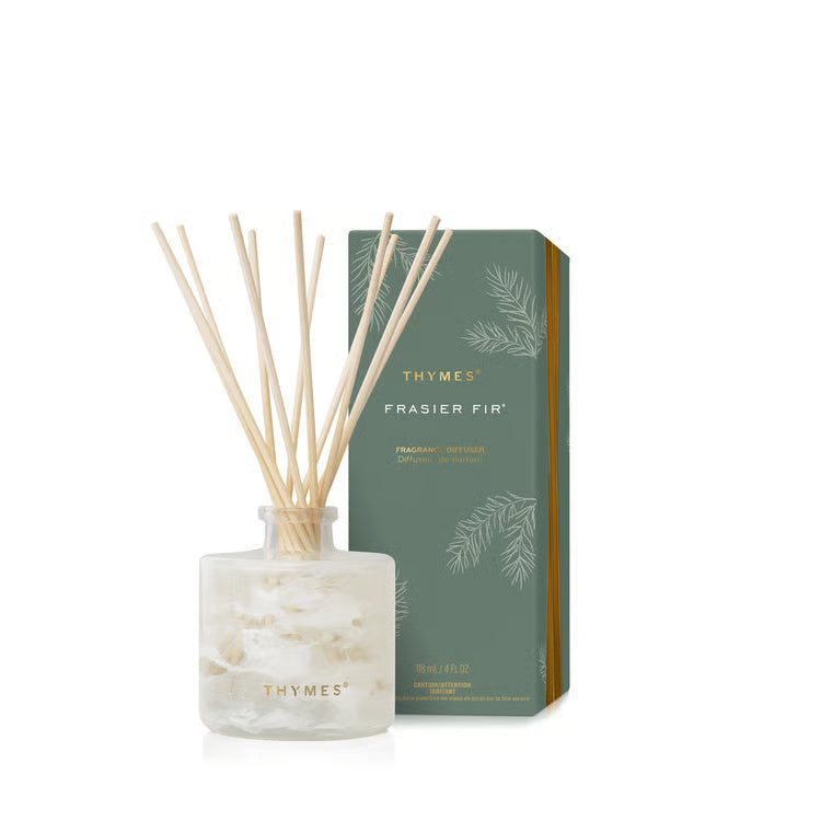 Thymes Frasier Fir Tidings Petite Diffuser-4oz