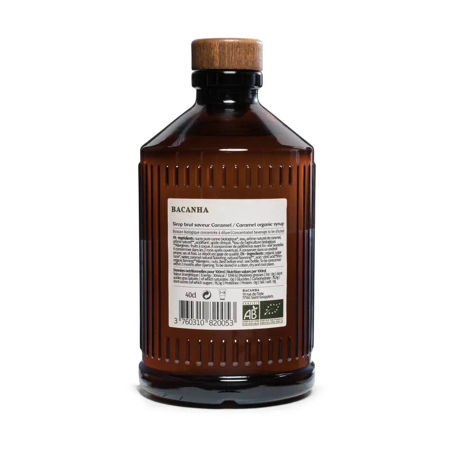 Raw Caramel Syrup - Organic 13.5oz