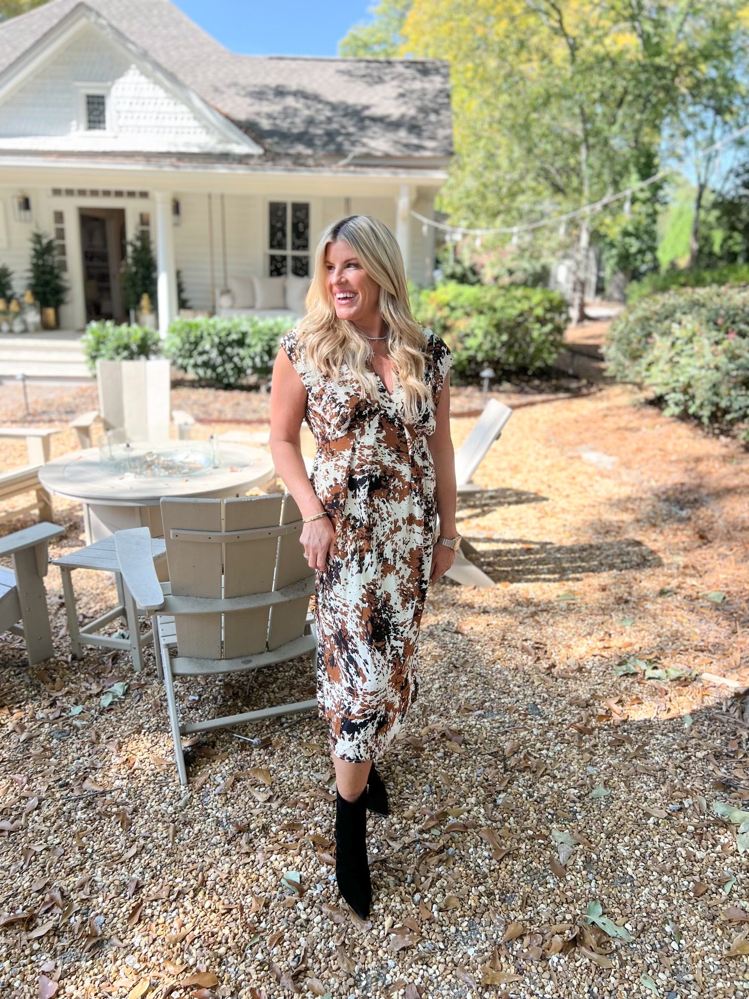 Clarissa Dress-Cacao