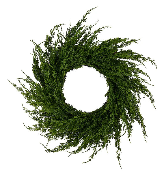 24" Arborvitae Wreath