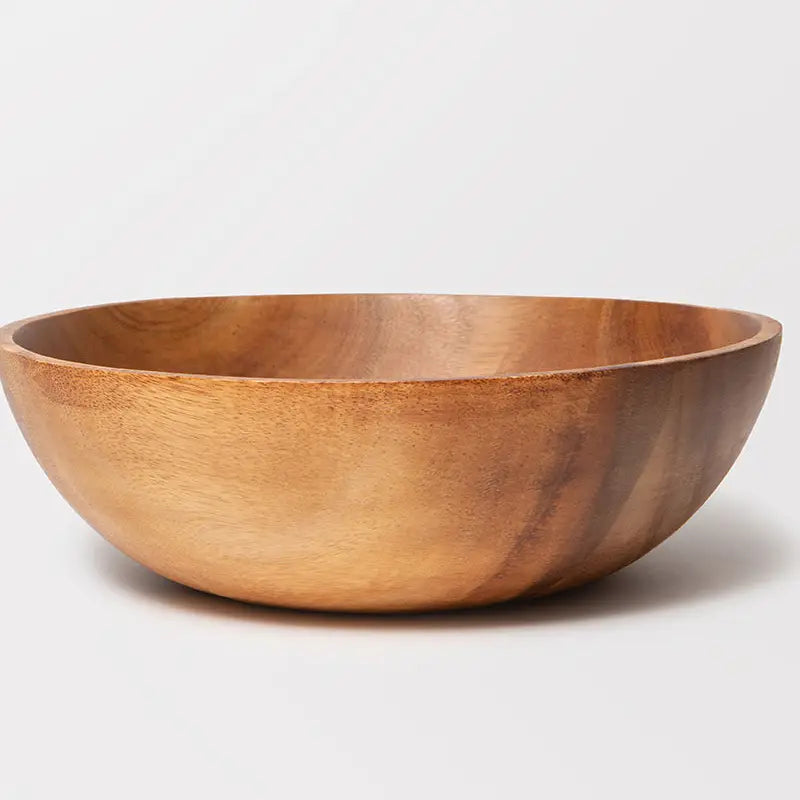Acacia Wood Salad Bowl