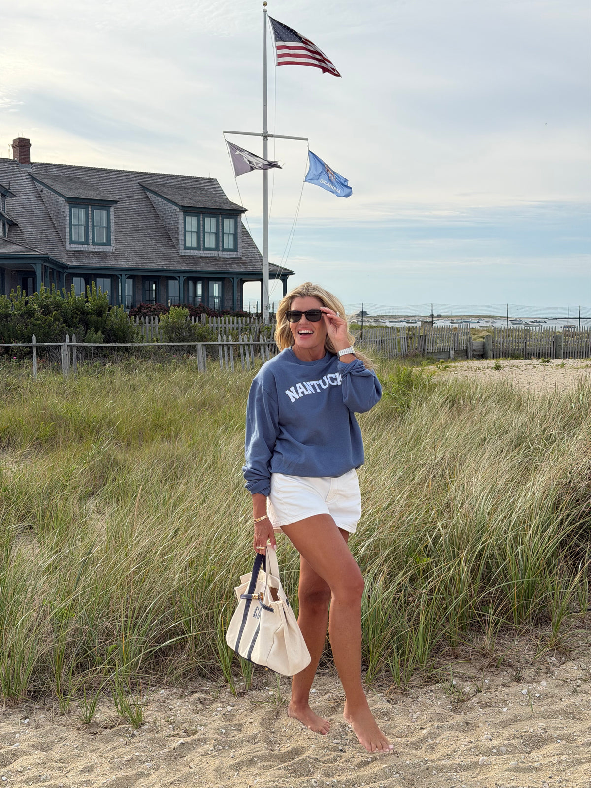 Nantucket Sweatshirt-Blue