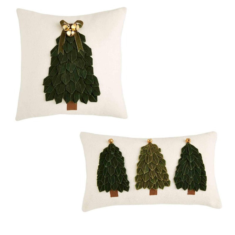 Velvet Ribbon Tree Pillow (2 Sizes)