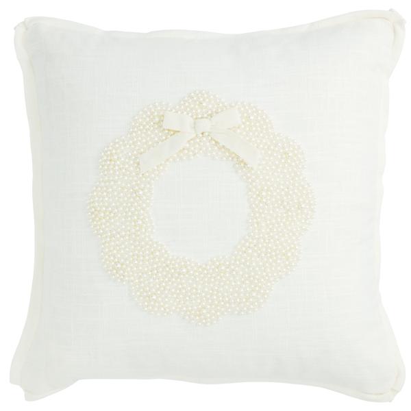 18x18 Pearl Christmas Pillow (2 Styles)