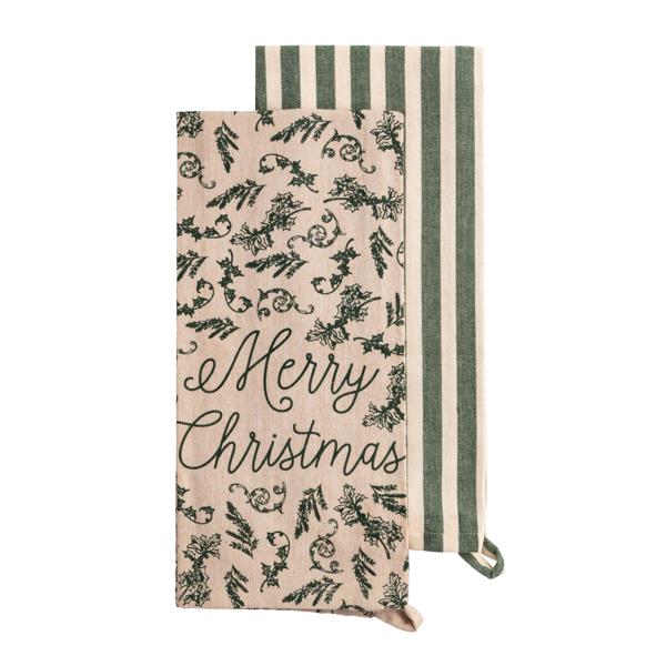 Christmas Patterned Tea Towels (3 Styles)
