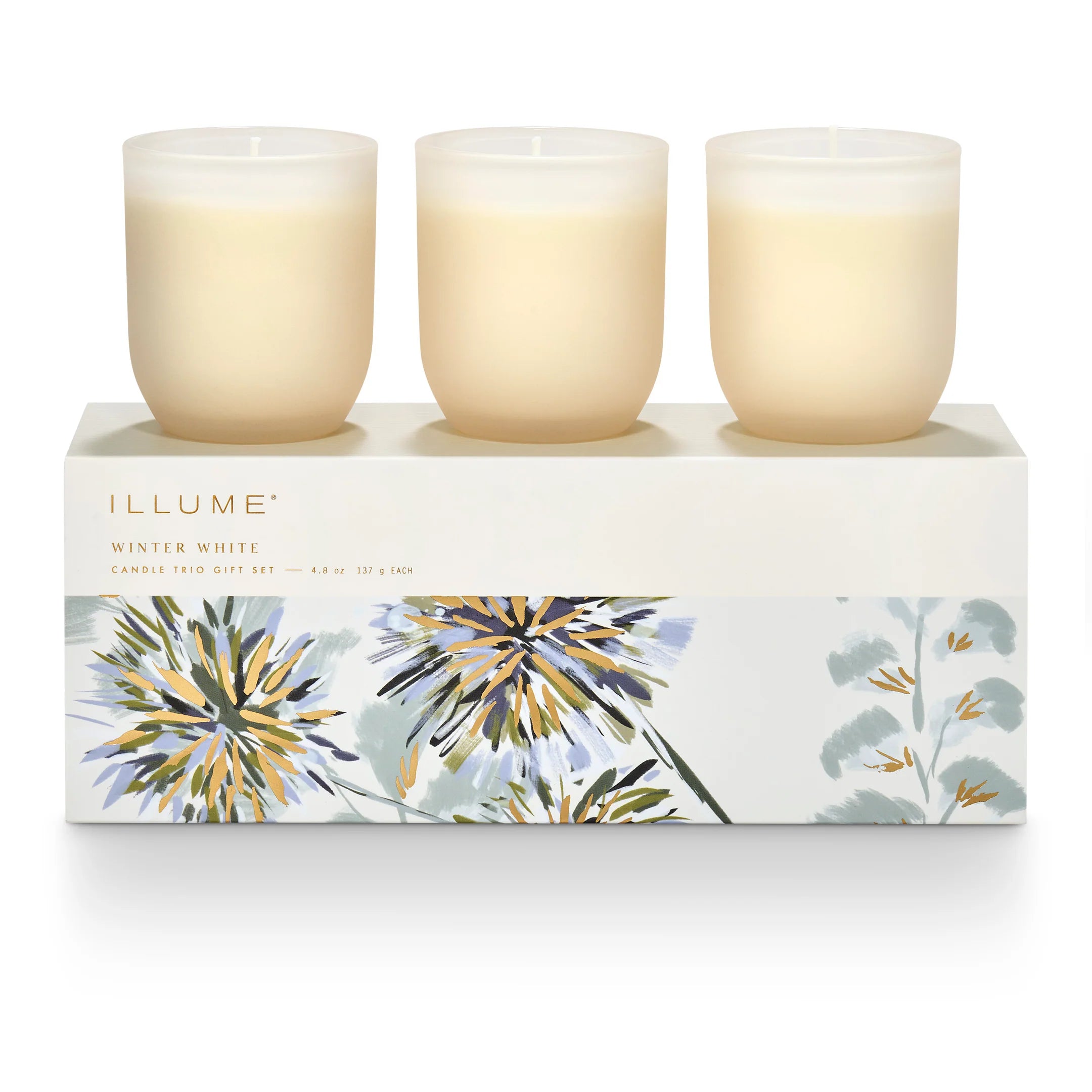 Winter White Trio Candle Gift Set