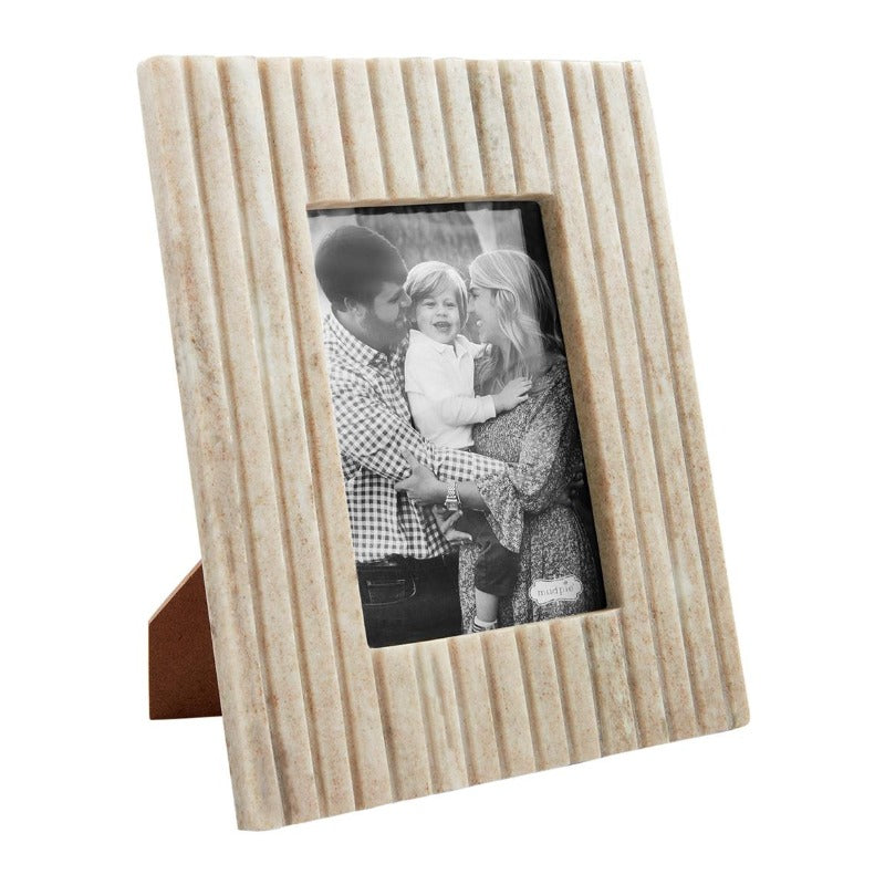 Beige Stripe Marble Frame (2 sizes)