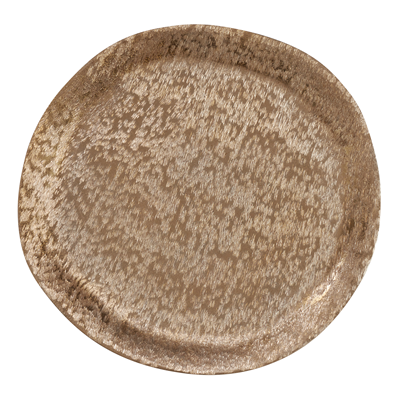 13" Brushed Gold Charger