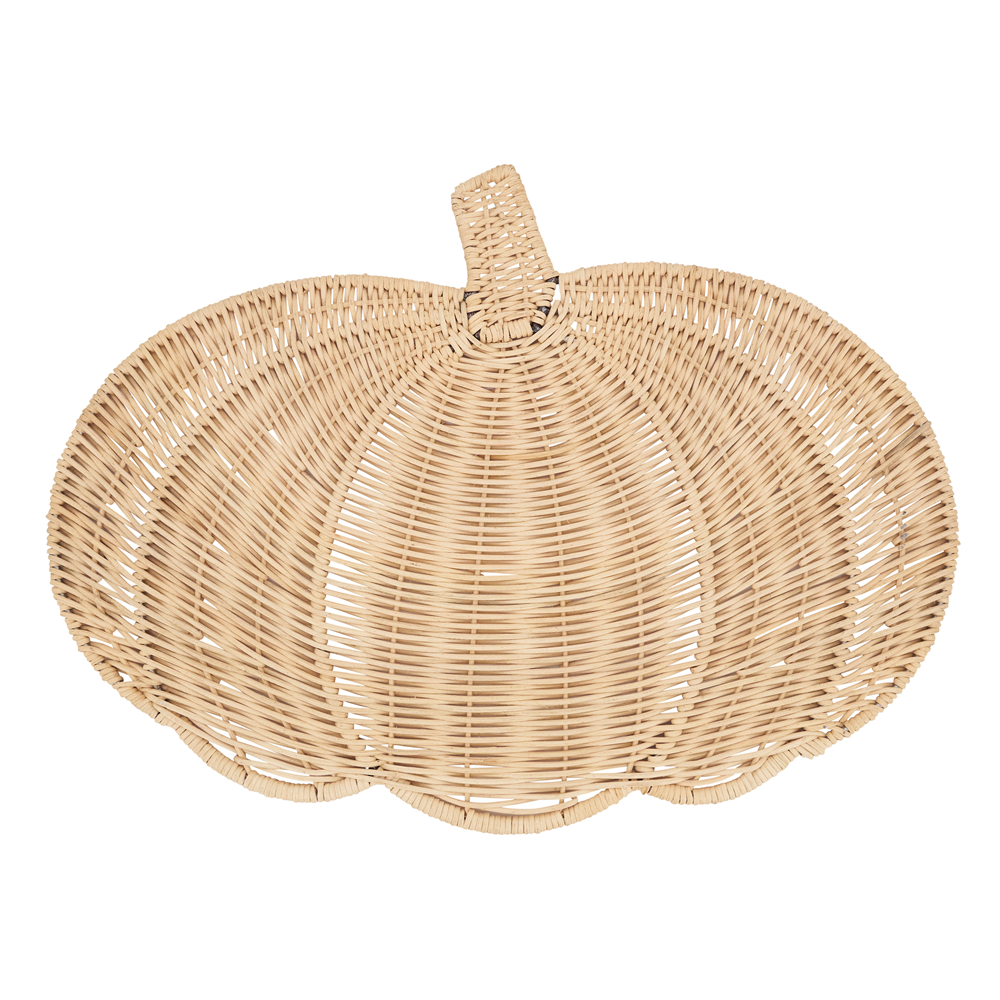 Handwoven Pumpkin Placemat